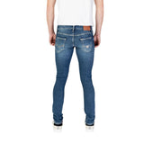 Guess Blue Cotton Skinny Jeans