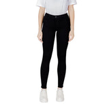 Armani Exchange Black Cotton Skinny Jeans