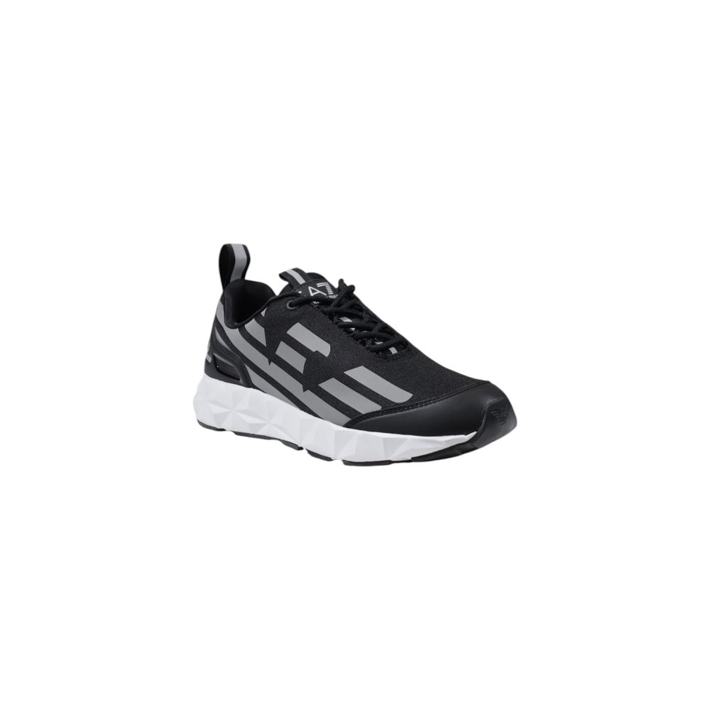 EA7 Emporio Armani Bicolor Polyester Athletic Sneakers