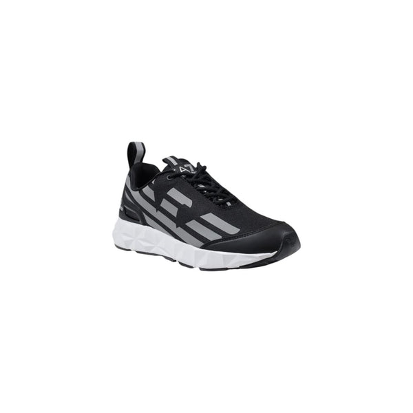EA7 Emporio Armani Bicolor Polyester Athletic Sneakers
