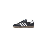 Adidas Originals Black Leather Athletic Sneakers