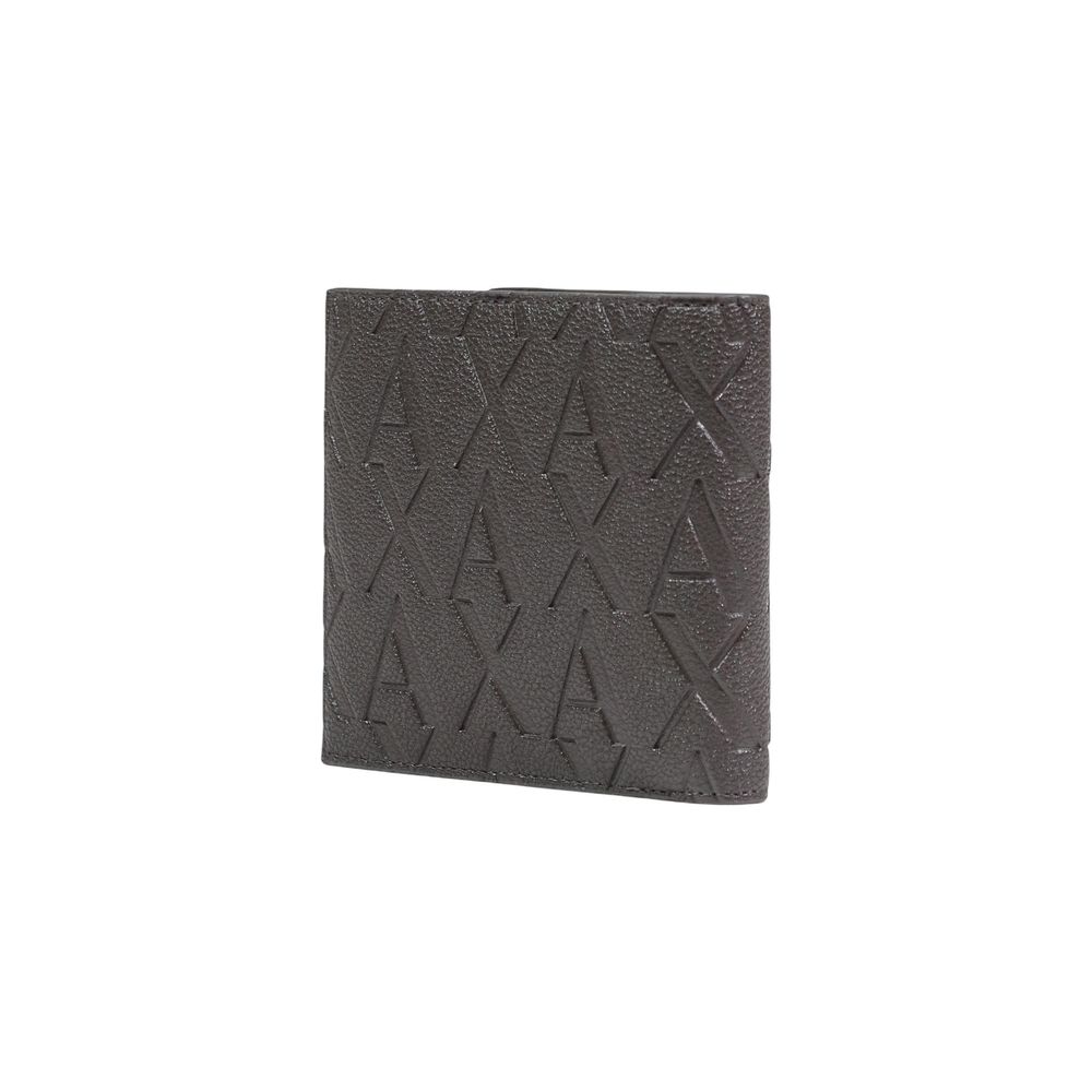 Armani Exchange Brown Polyester Cardholder