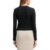 Calvin Klein Jeans Black Cotton Long Sleeve T-Shirt