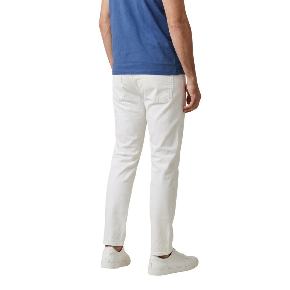 Calvin Klein Jeans Beige Cotton Skinny Jeans