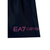 EA7 Emporio Armani Blue Polyester Swim Shorts