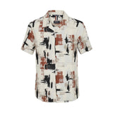 Antony Morato Beige Viscose Shortsleeve Shirt