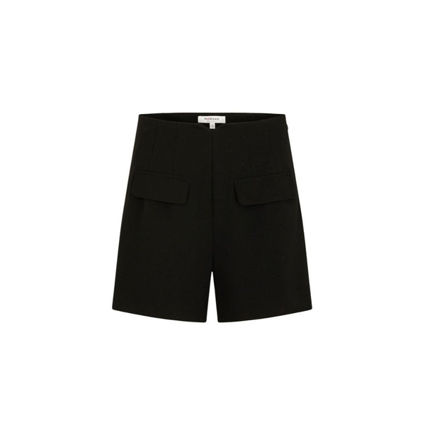 Morgan De Toi Black Recycled Polyester Shorts