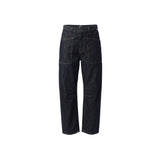 Replay Blue Cotton Mom Jeans