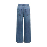 Only Blue Cotton Relaxed Fit Jeans