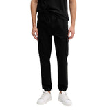 Calvin Klein Jeans Black Cotton Casual Pants