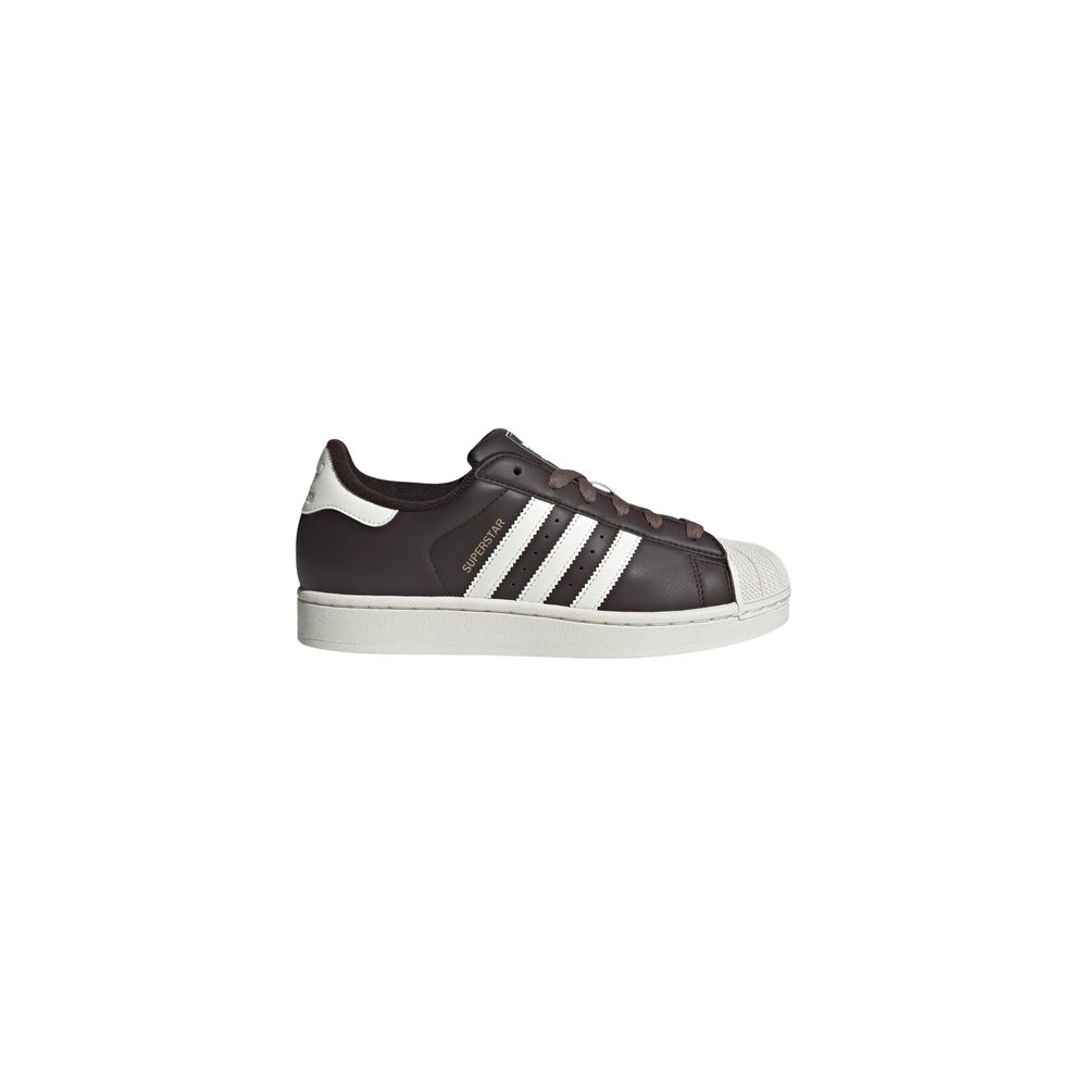 Adidas Originals Brown Leather Low Top Sneakers