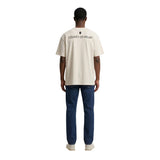 County of Milan Beige Cotton T-Shirt