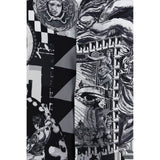 Versace Black Silk Pattern Shirt