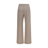 'S Max Mara Beige Cotton Casual Pants