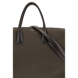 Saint Laurent Brown Calf Leather Bos Taurus Luggage And Travel
