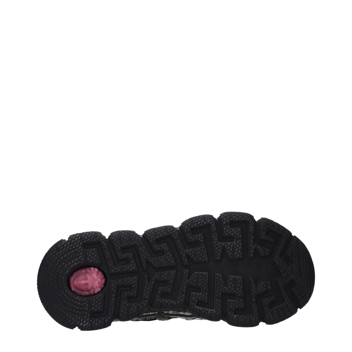 Versace Black Fabric Athletic Sneakers