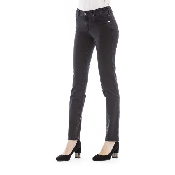 Jacob Cohen Black Cotton Women Jeans