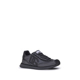 Dolce & Gabbana Black Fabric Athletic Sneakers
