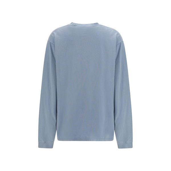 Alexander Wang Blue Cotton Long Sleeve T-Shirt