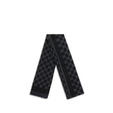Gucci Black Wool Oves Aries Foulard