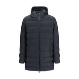 Herno Gray Polyester Full-Length Jacket
