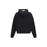 PDF Channel Black Cotton Sweatshirt