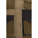 Isabel Marant Étoile Bicolor Cotton Denim Jacket