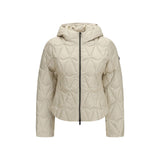 Moose Knuckles Beige Goose Down Full-Length Jacket