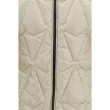 Moose Knuckles Beige Goose Down Full-Length Jacket