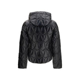 Moose Knuckles Black Goose Down Full-Length Jacket