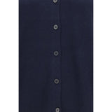 'S Max Mara Blue Wool Oves Aries Cardigan