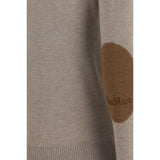 'S Max Mara Beige Wool Oves Aries Turtleneck
