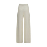 Max Mara Beige Cashmere Casual Pants