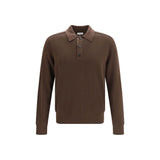 Burberry Brown Wool Oves Aries Shirt