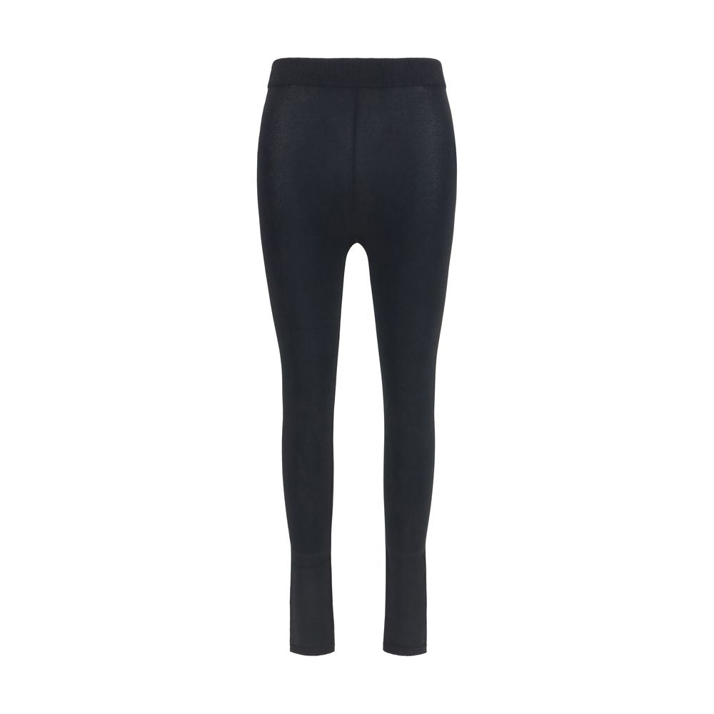 Balenciaga Black Viscose Leggings
