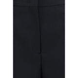 Fendi Black Cotton Casual Pants