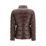 Herno Brown Goose Down Full-Length Jacket