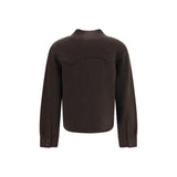 Guest in Residence Brown Denim Shirt
