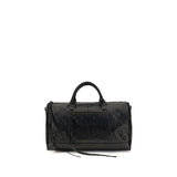 Balenciaga Black Lamb Ovis Aries Luggage And Travel