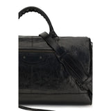 Balenciaga Black Lamb Ovis Aries Luggage And Travel
