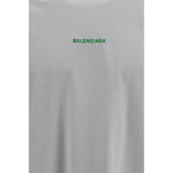 Balenciaga White Cotton Long Sleeve T-Shirt
