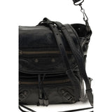 Balenciaga Black Lamb Ovis Aries Backpack