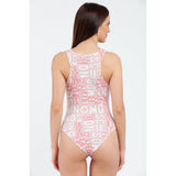 Moschino Multicolor Cotton One-Piece Swimsuit