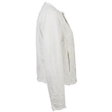 Mr&Mrs Italy White Cotton Women Jacket