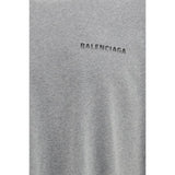 Balenciaga Gray Cotton T-Shirt