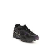 MIZUNO Black Fabric Athletic Sneakers