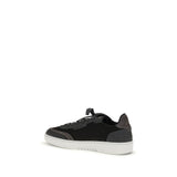 Axel Arigato Black Nubuc Leather Athletic Sneakers