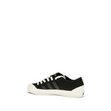 Y-3 Black Fabric Low Top Sneakers