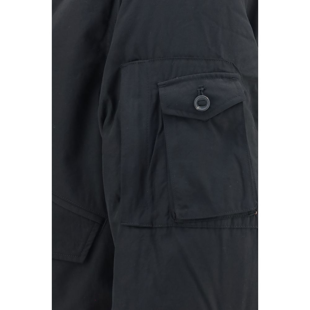 Y-3 Black Polyamide Bomber