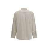 Our Legacy Beige Lyocell Pattern Shirt